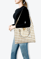 HAMILTON PYRAMID STUDDED BAG