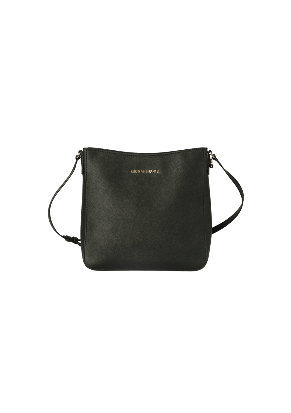 BOLSA MICHAEL KORS JET SET TRAVEL SAFFIANO CROSSBDOY BAG PRETO