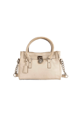LEATHER BELTED BAG