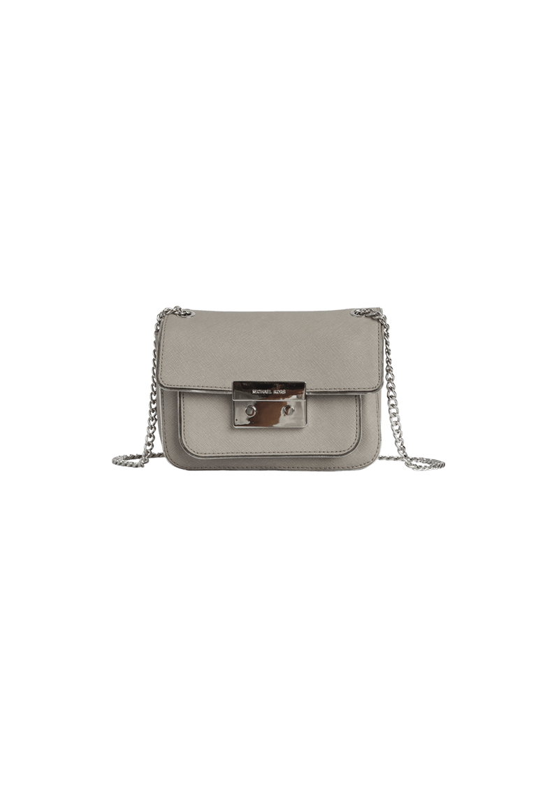 LEATHER CHAIN-LINK BAG