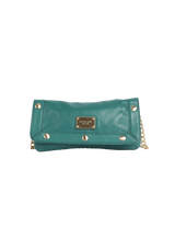 LEATHER CHAIN-LINK BAG