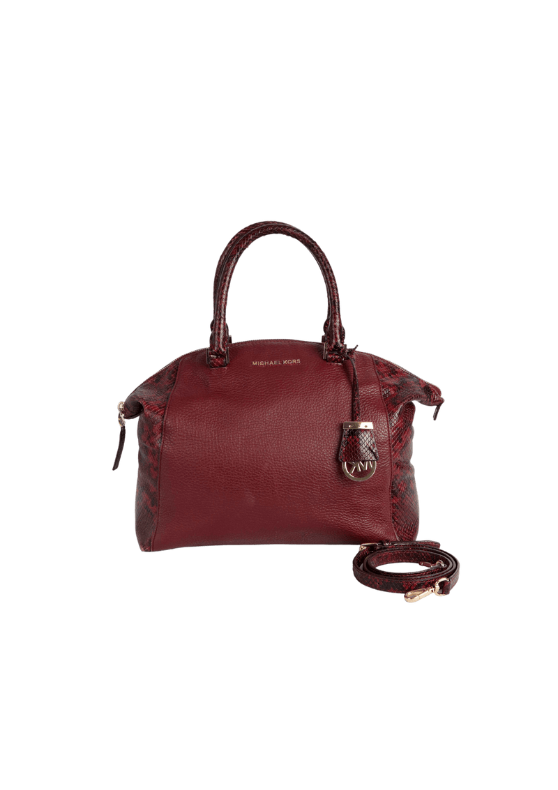 LEATHER HANDLE BAG