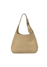 LEATHER HOBO BAG