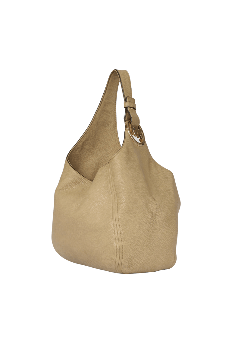 LEATHER HOBO BAG