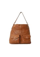 LEATHER HOBO BAG