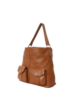 LEATHER HOBO BAG