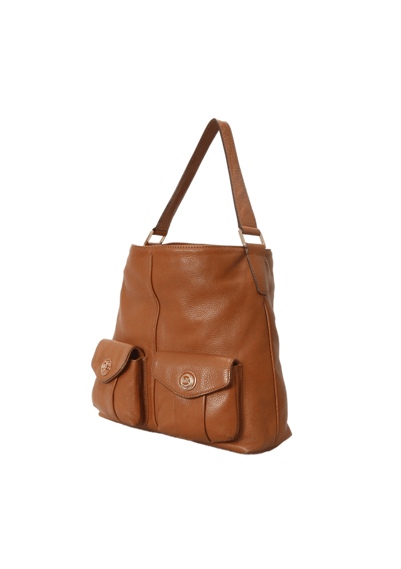 LEATHER HOBO BAG