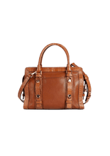 LEATHER SATCHEL BAG