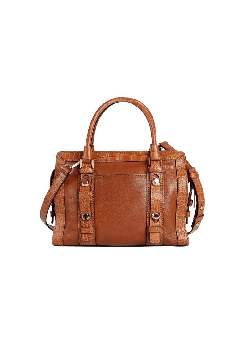 LEATHER SATCHEL BAG