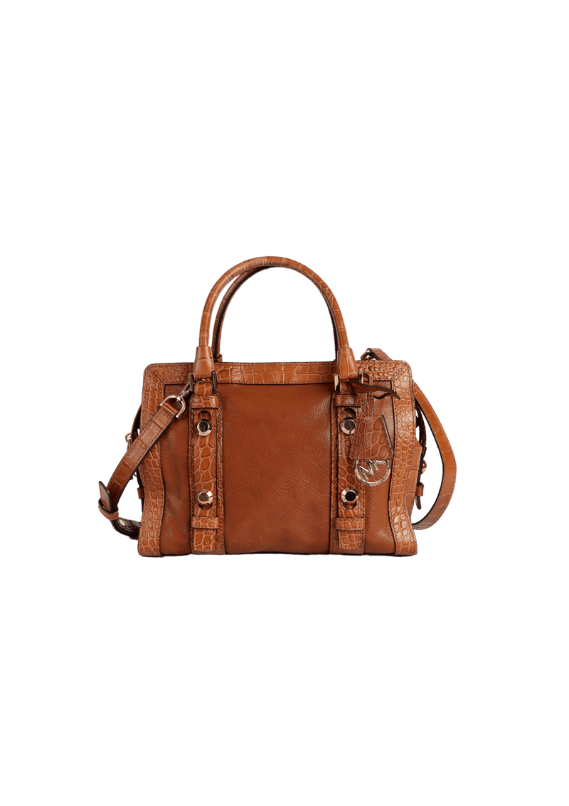 LEATHER SATCHEL BAG