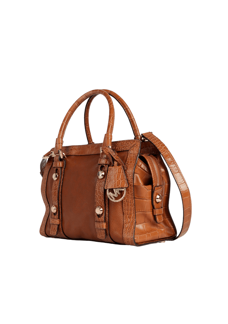 LEATHER SATCHEL BAG