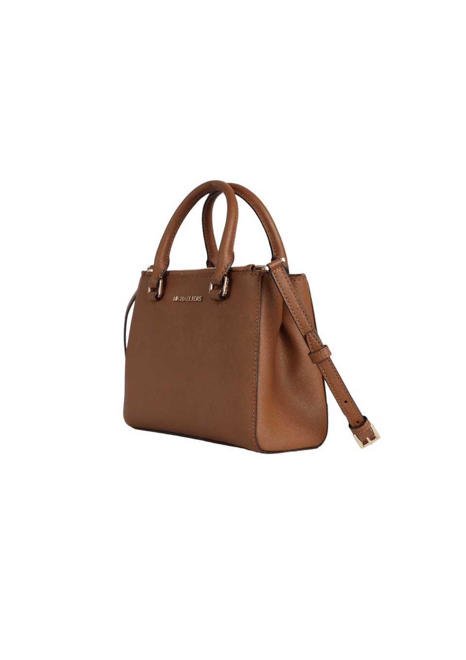 マイケル BOLSA MICHAEL KORS LEATHER SATCHEL BAG CARAMELO ORIGINAL – Gringa