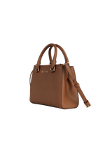 LEATHER SATCHEL BAG