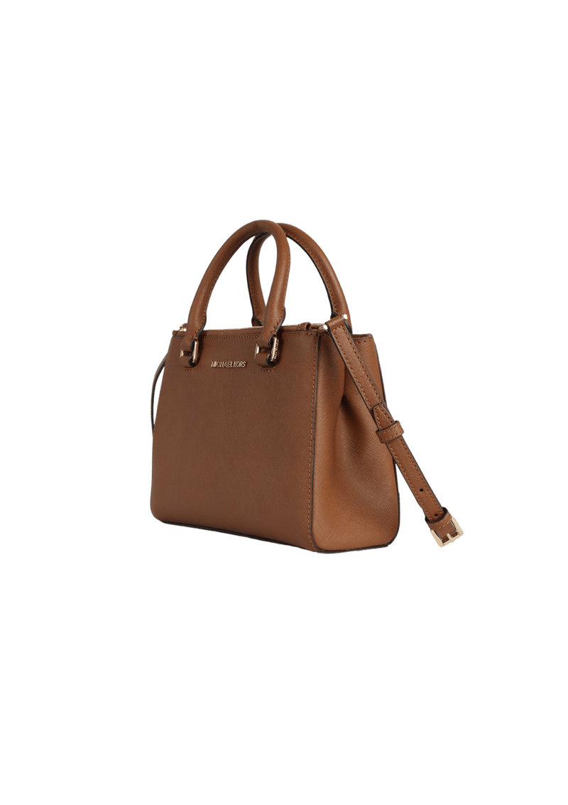 LEATHER SATCHEL BAG