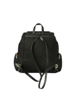 LEATHER-TRIMMED BACKPACK