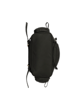 LEATHER-TRIMMED BACKPACK