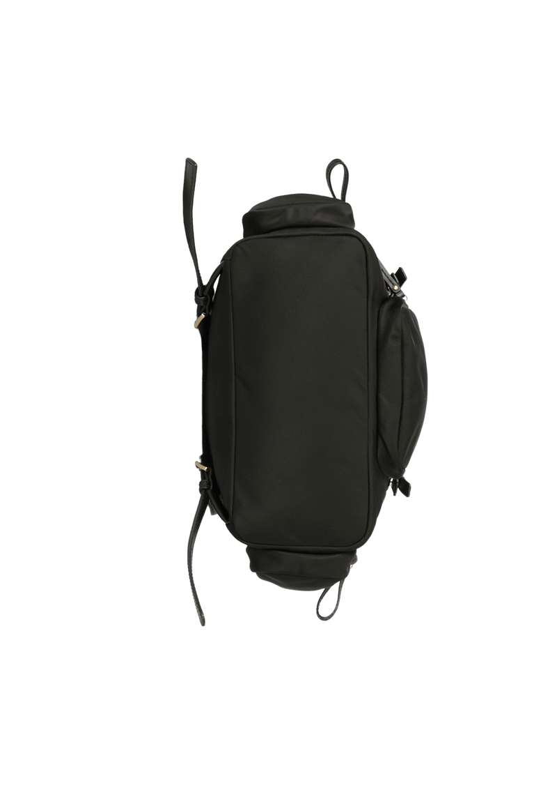 LEATHER-TRIMMED BACKPACK