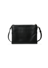 LOGO GRAINED LEATHER BAG