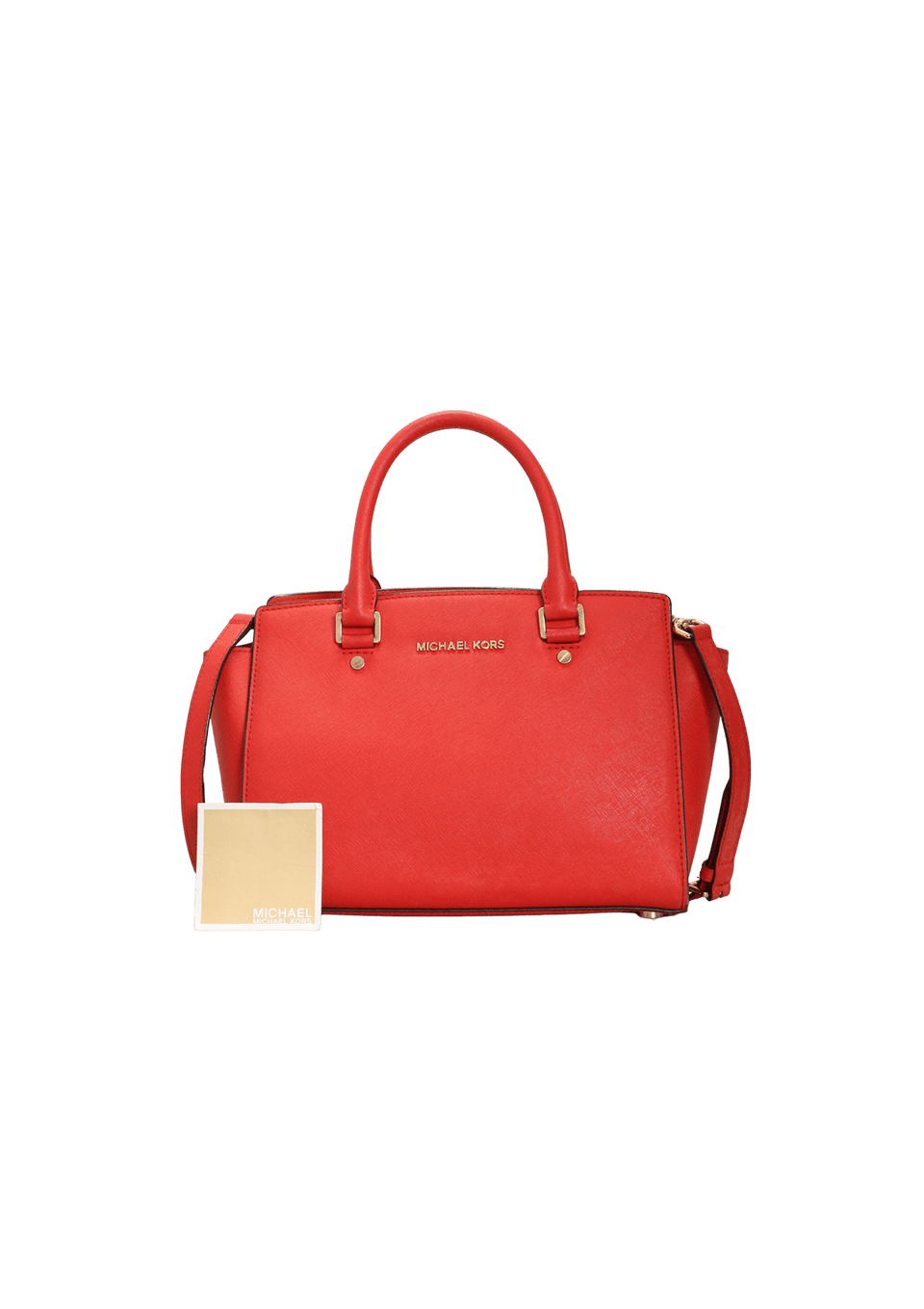 BOLSA MICHAEL KORS MEDIUM SELMA BAG VERMELHO ORIGINAL – Gringa