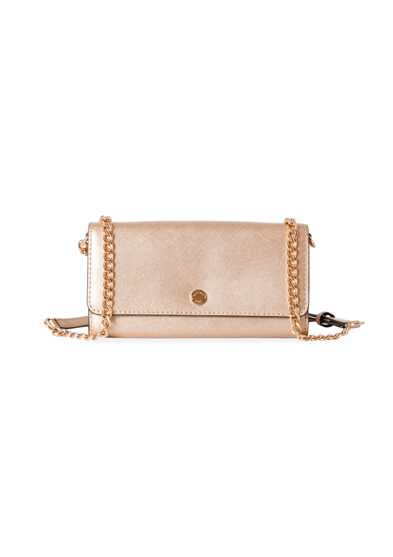 SAFFIANO CHAIN LINK BAG