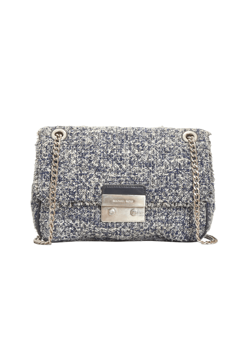 Michael kors top tweed bag
