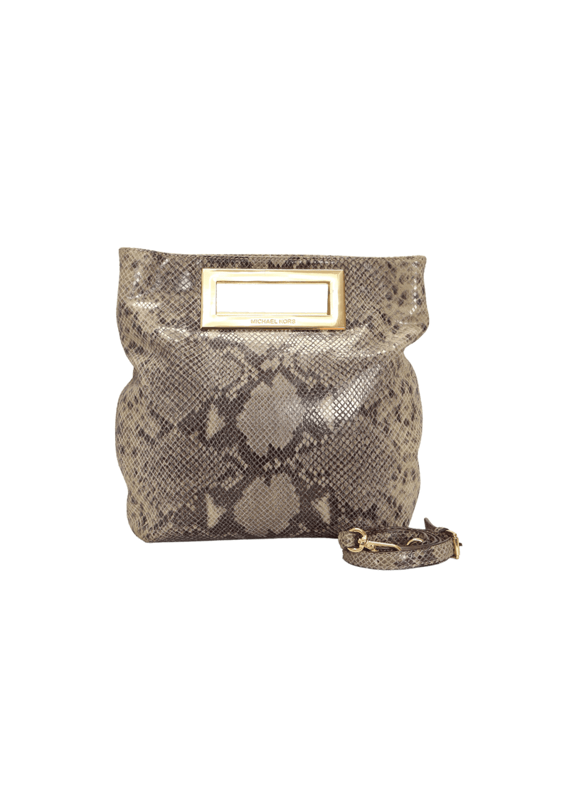 SNAKESKIN BERKLEY BAG