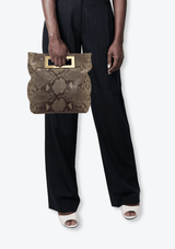 SNAKESKIN BERKLEY BAG