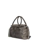 SNAKESKIN SATCHEL BAG