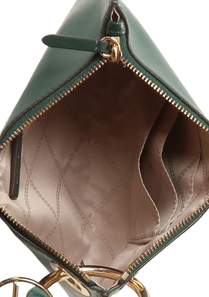 Michael kors tri color leather pouch best sale trio