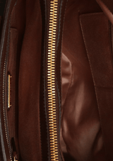 CARIBOU LEATHER SATCHEL