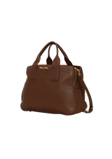 CARIBOU LEATHER SATCHEL