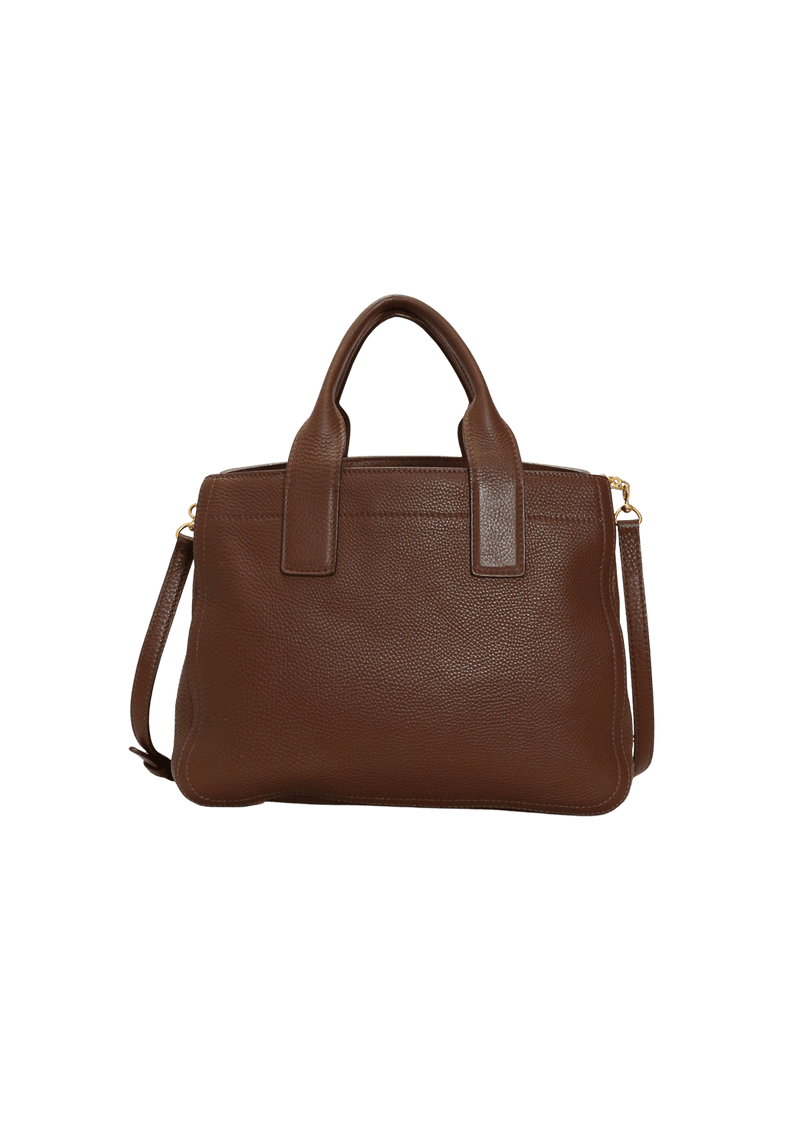 CARIBOU LEATHER SATCHEL