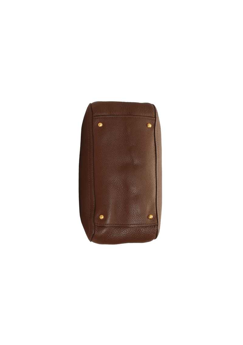 CARIBOU LEATHER SATCHEL