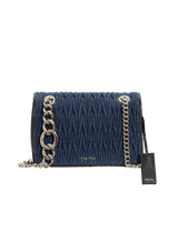 DENIM MATELASSE CLUB BAG