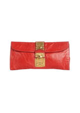 LEATHER CLUTCH