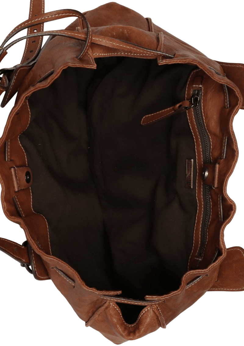 LEATHER SHOULDER BAG