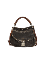 LEATHER STUDDED BAG