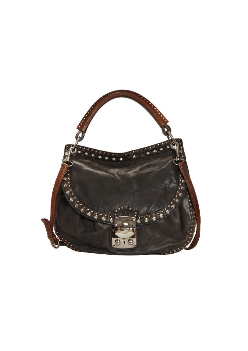 Miu miu studded discount bag