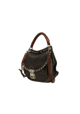 LEATHER STUDDED BAG