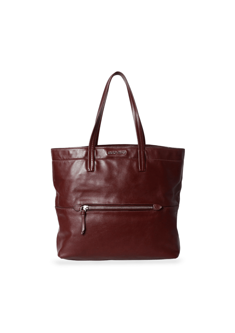 LEATHER TOTE BAG