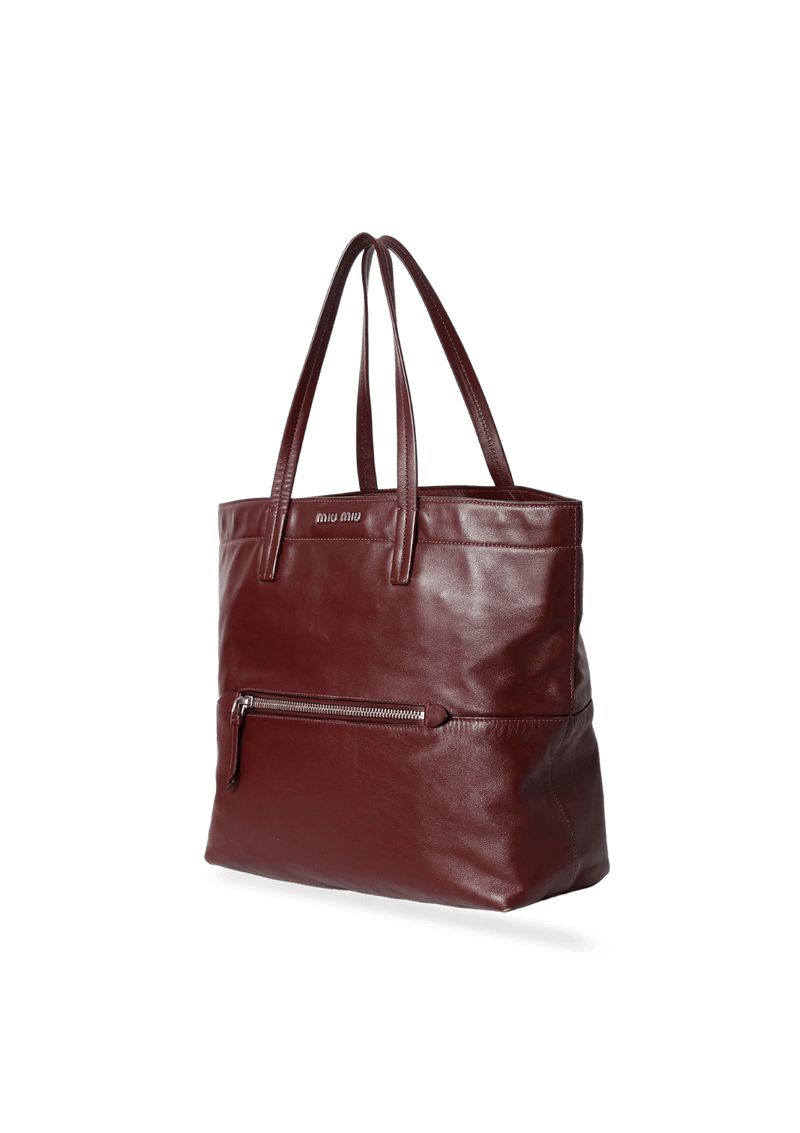 LEATHER TOTE BAG