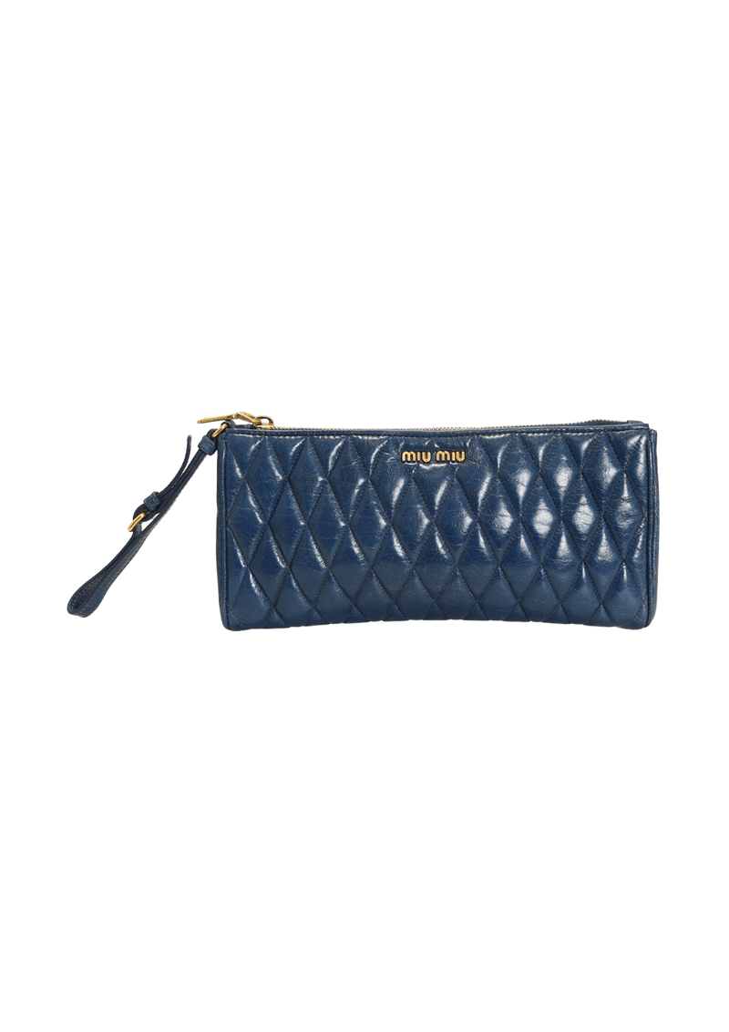 LEATHER WRISTLET