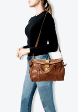 MADRAS BOW SATCHEL BAG