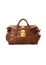 MADRAS BOW SATCHEL BAG