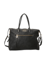 MADRAS FRONT ZIP TOTE