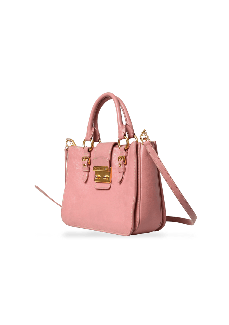 Bolsa Miu Miu Fold Over Bow Bag Rosa Original – Gringa