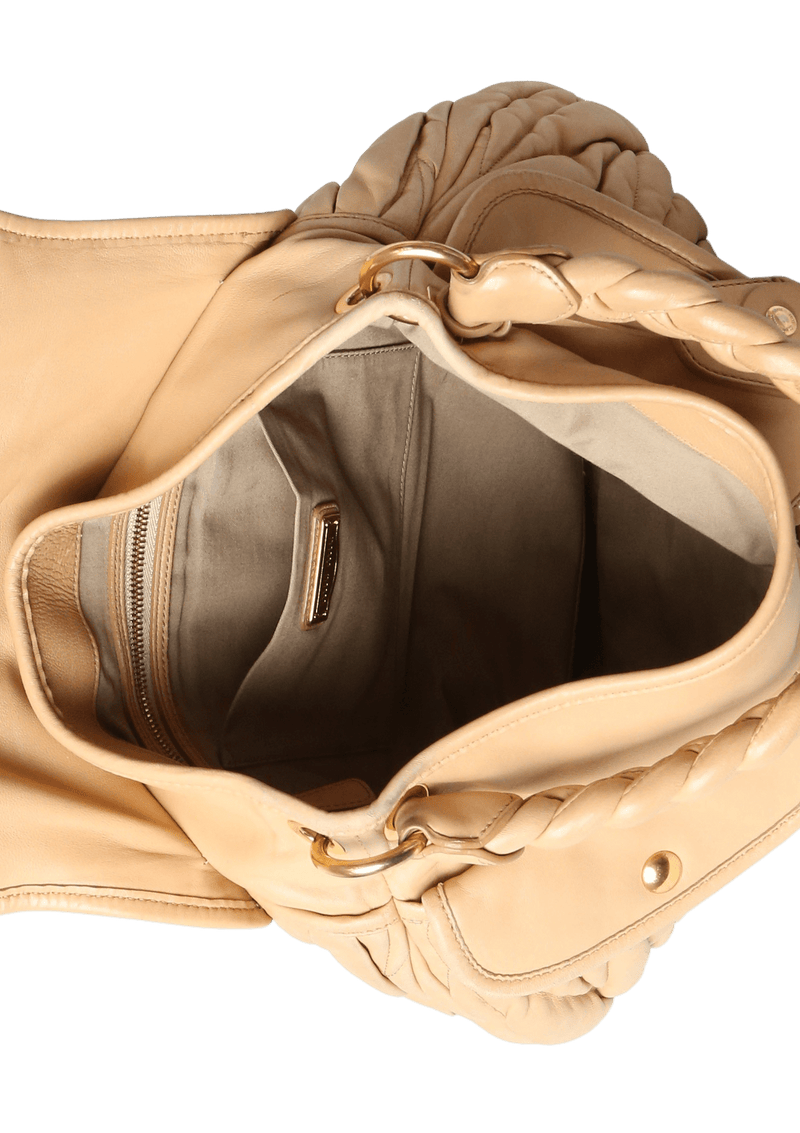 MATELASSE BEIGE HOBO