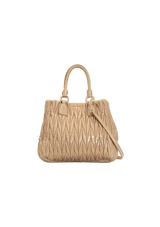 MATELASSÉ SATCHEL BAG