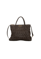 MATELASSE SATCHEL BAG