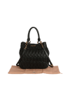MATELASSE SATCHEL BAG